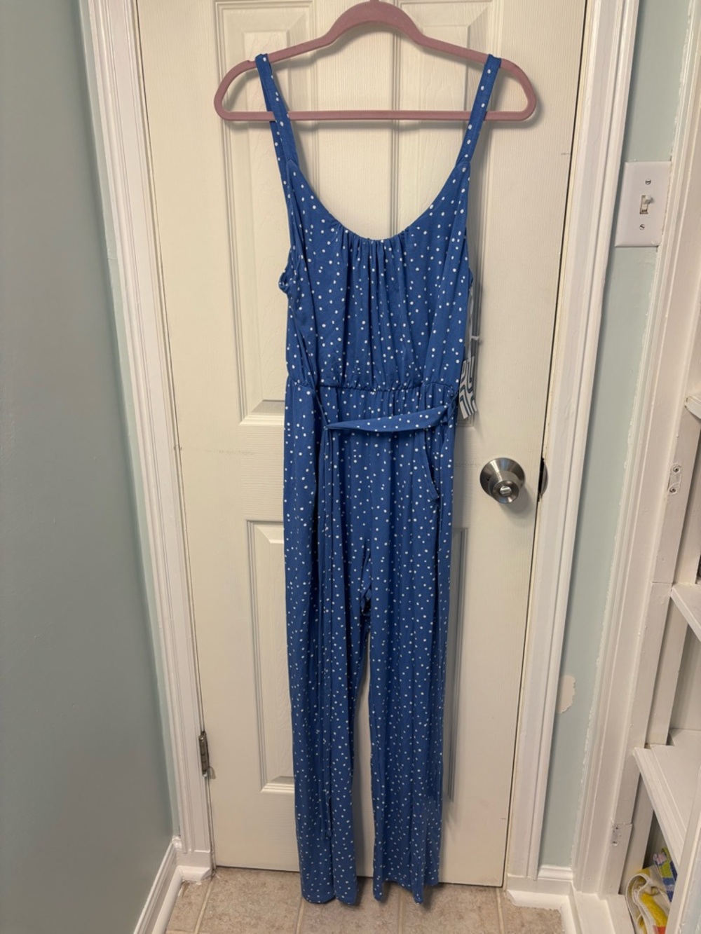 NWT Market & Spruce Polka Dot Jumpsuit